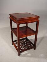 Early 20th Century Square Three-tier Oriental Stand (5 of 6) Early 20th Century Square Three-tier Oriental Stand (5 of 6)