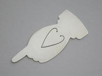 Edwardian Novelty Silver Pointing Finger Bookmark (8 of 9) Edwardian Novelty Silver Pointing Finger Bookmark (8 of 9)