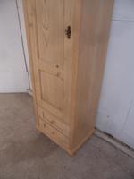 Antique Pine 1 Door 2 Drawer Multi Functional Cupboard to wax / paint (3 of 9) Antique Pine 1 Door 2 Drawer Multi Functional Cupboard to wax / paint (3 of 9)