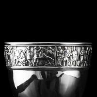 Antique Solid Silver Goblet / Cup with Roman Frieze - Elkington & Co 1902 (10 of 16) Antique Solid Silver Goblet / Cup with Roman Frieze - Elkington & Co 1902 (10 of 16)