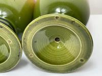 Near Pair Beautiful Art Nouveau Small Earthenware Round Vases (23 of 24) Near Pair Beautiful Art Nouveau Small Earthenware Round Vases (23 of 24)