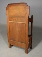 Very Good Early 20th Century Art Deco Oak Hall Stand (5 of 5) Very Good Early 20th Century Art Deco Oak Hall Stand (5 of 5)