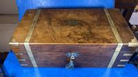 Victorian Brass-bound Walnut Writing Slope with Secret Drawers (30 of 39) Victorian Brass-bound Walnut Writing Slope with Secret Drawers (30 of 39)