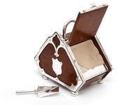 Unusual Shape Victorian Oak and Silver Plated Sugar Scuttle (3 of 10) Unusual Shape Victorian Oak and Silver Plated Sugar Scuttle (3 of 10)
