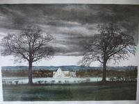 George Guest (1939-2020): lithograph entitled "Great Barn" (2 of 4) George Guest (1939-2020): lithograph entitled "Great Barn" (2 of 4)