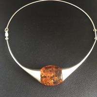 Lapponia Sterling Silver & Amber Necklace (2 of 4) Lapponia Sterling Silver & Amber Necklace (2 of 4)