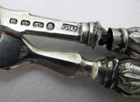 Antique 1861 Solid Sterling Silver English Victorian Christening / Childs Knife Fork Spoon Set 19th Century (6 of 8) Antique 1861 Solid Sterling Silver English Victorian Christening / Childs Knife Fork Spoon Set 19th Century (6 of 8)