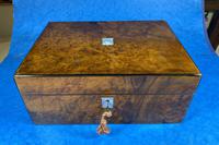 Victorian Jewellery Box in Burr Walnut (10 of 12) Victorian Jewellery Box in Burr Walnut (10 of 12)