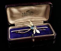Antique Dragonfly Brooch, 9ct Yellow Gold, Edwardian (2 of 12) Antique Dragonfly Brooch, 9ct Yellow Gold, Edwardian (2 of 12)