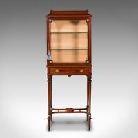 Antique Raised Pier Cabinet, English, Mahogany, Display Case, Edwardian, C.1910 (3 of 12) Antique Raised Pier Cabinet, English, Mahogany, Display Case, Edwardian, C.1910 (3 of 12)