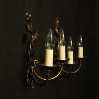 Florentine Pair of Toleware Twin Arm Wall Lights (2 of 10) Florentine Pair of Toleware Twin Arm Wall Lights (2 of 10)