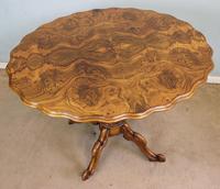 Antique Burr Walnut Shaped Occasional Table (5 of 9) Antique Burr Walnut Shaped Occasional Table (5 of 9)