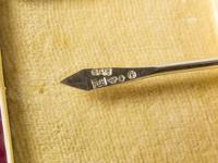Silver Cockerel Cocktail Sticks Dated 1930 (3 of 4) Silver Cockerel Cocktail Sticks Dated 1930 (3 of 4)