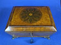 Regency Burr Maple Jewellery Box With Inlay (13 of 16) Regency Burr Maple Jewellery Box With Inlay (13 of 16)