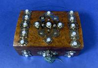 Victorian Brassbound Burr Walnut Box (12 of 12) Victorian Brassbound Burr Walnut Box (12 of 12)