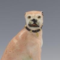 Staffordshire Porcelain Figure Of A Seated Pug Dog c.1830 (3 of 8) Staffordshire Porcelain Figure Of A Seated Pug Dog c.1830 (3 of 8)