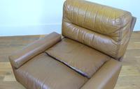 Vintage 1970s Leather & Brushed Steel Armchair by Roche Bobois (11 of 13) Vintage 1970s Leather & Brushed Steel Armchair by Roche Bobois (11 of 13)