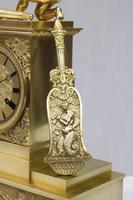 French Bronze Gilt Romanesque Empire Style Mantel Clock by Cailly Aine (7 of 12) French Bronze Gilt Romanesque Empire Style Mantel Clock by Cailly Aine (7 of 12)