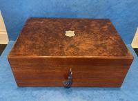 Victorian Mahogany Box With a Burr Walnut Top (3 of 12) Victorian Mahogany Box With a Burr Walnut Top (3 of 12)