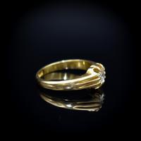 Antique Old Cut Diamond Solitaire Belcher 18ct Gold Ring (9 of 10) Antique Old Cut Diamond Solitaire Belcher 18ct Gold Ring (9 of 10)
