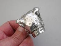 Victorian Novelty Silver Figural Terrier Dog Table Lighter, by James Barclay Hennell, London, 1881 (14 of 17) Victorian Novelty Silver Figural Terrier Dog Table Lighter, by James Barclay Hennell, London, 1881 (14 of 17)