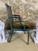 Fabulous Set of 6 Green Painted Armchairs (5 of 12) Fabulous Set of 6 Green Painted Armchairs (5 of 12)