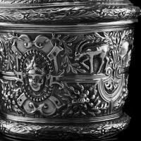 Rare Antique Solid Silver Cellini Tea Caddy Box - Mappin & Webb 1902 (24 of 28) Rare Antique Solid Silver Cellini Tea Caddy Box - Mappin & Webb 1902 (24 of 28)