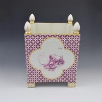 Large Victorian Minton Sevres Style Square Jardiniere (4 of 15) Large Victorian Minton Sevres Style Square Jardiniere (4 of 15)