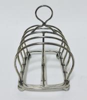 Antique Solid Silver Toast Rack (4 of 8) Antique Solid Silver Toast Rack (4 of 8)