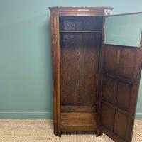 Quality Oak Antique Hall Cupboard / Wardrobe (4 of 7) Quality Oak Antique Hall Cupboard / Wardrobe (4 of 7)