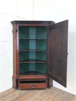 Antique Corner Cupboard with Drawer (3 of 10) Antique Corner Cupboard with Drawer (3 of 10)