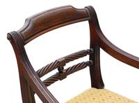 Georgian Mahogany Elbow Desk Carver Chair c.1820 (6 of 8) Georgian Mahogany Elbow Desk Carver Chair c.1820 (6 of 8)
