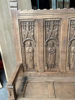 French Gothic Oak Hall Bench (7 of 8) French Gothic Oak Hall Bench (7 of 8)