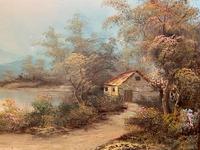 Large Fabulous 20th Century Vintage British Autumn Country Landscape Oil Painting (9 of 12) Large Fabulous 20th Century Vintage British Autumn Country Landscape Oil Painting (9 of 12)