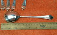 6 x Vintage Sterling Silver Hallmarked Large Soup Spoons 1940 A E Poston & Co Ltd 408g (7 of 7) 6 x Vintage Sterling Silver Hallmarked Large Soup Spoons 1940 A E Poston & Co Ltd 408g (7 of 7)