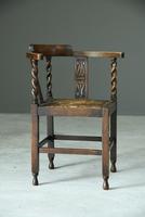 Early 20th Century Corner Chair (5 of 9) Early 20th Century Corner Chair (5 of 9)