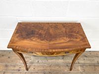 Reproduction Mahogany Bow Front Side Table (3 of 9) Reproduction Mahogany Bow Front Side Table (3 of 9)