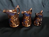 Graduated Set of Lustre Jugs (2 of 6) Graduated Set of Lustre Jugs (2 of 6)