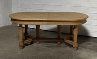 Huge Bleached Oak French Extending Dining Table (2 of 24) Huge Bleached Oak French Extending Dining Table (2 of 24)
