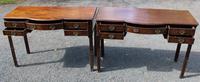 1920s Pair of Mahogany Chippendale Style Side Tables (2 of 4) 1920s Pair of Mahogany Chippendale Style Side Tables (2 of 4)
