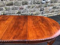 Antique Mahogany 9ft Wind Out Extending Dining Table (10 of 14) Antique Mahogany 9ft Wind Out Extending Dining Table (10 of 14)