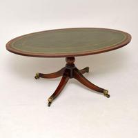 Antique Mahogany Leather Top Coffee Table (2 of 5) Antique Mahogany Leather Top Coffee Table (2 of 5)