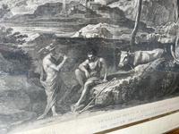 Large 18th Century Engraving of a Rural Scene (5 of 5) Large 18th Century Engraving of a Rural Scene (5 of 5)