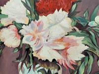Large Original Gilt Framed 20th Century Impressionist Still Life Floral Oil Painting (8 of 12) Large Original Gilt Framed 20th Century Impressionist Still Life Floral Oil Painting (8 of 12)