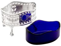 Sterling Silver Condiment Set - Antique George V (16 of 24) Sterling Silver Condiment Set - Antique George V (16 of 24)