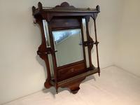 Antique Mahogany Vanity Hanging Mirror (5 of 5) Antique Mahogany Vanity Hanging Mirror (5 of 5)