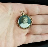 Antique Mourning Locket, Hairwork Pendant, 9ct Gold (3 of 10) Antique Mourning Locket, Hairwork Pendant, 9ct Gold (3 of 10)