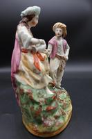 Well Modelled Late 19th Century Staffordshire Double Figure (3 of 6) Well Modelled Late 19th Century Staffordshire Double Figure (3 of 6)