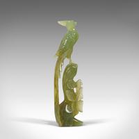 Pair of, Antique Carved Figures, Oriental, Jade, Bird of Paradise, Victorian (5 of 12) Pair of, Antique Carved Figures, Oriental, Jade, Bird of Paradise, Victorian (5 of 12)