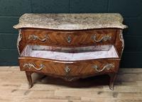 Beautiful French Louis XVI Style Tulip wood marble top commode (8 of 12) Beautiful French Louis XVI Style Tulip wood marble top commode (8 of 12)